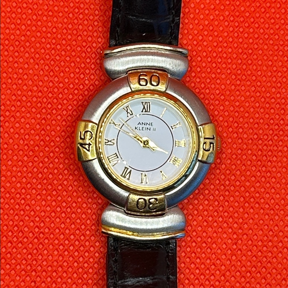 Anne Klein II Silver and Gold toned Watch